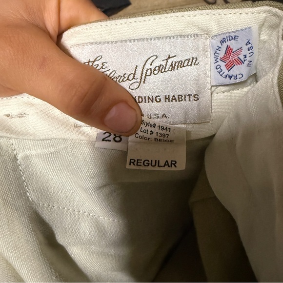 Women’s Size 28R Tan Tailored Sportsman Knee Patch Horseback Riding Breeches - Picture 6 of 6